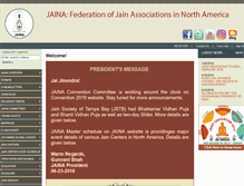 Tablet Screenshot of jaina.org